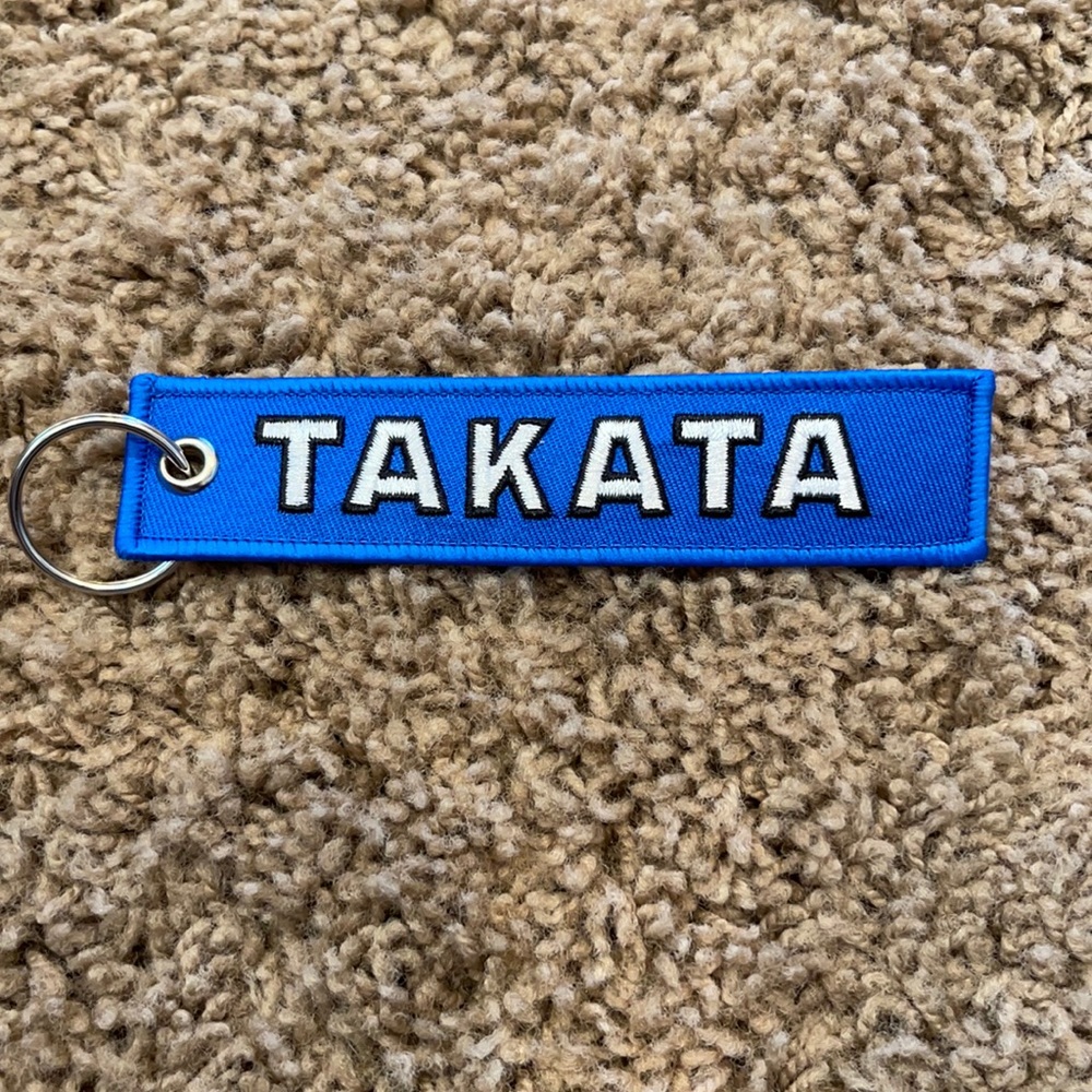 Takata Go For Green Key Chain